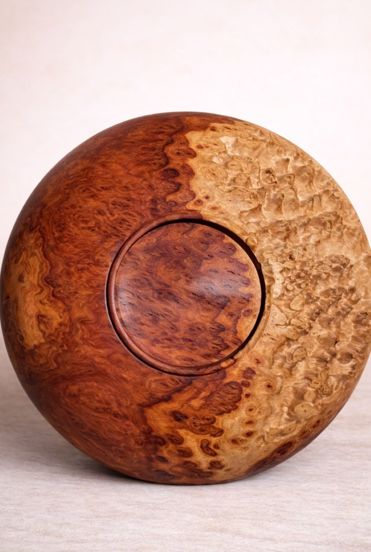 #193 - Bimble Box Burl Live Edge Beaded Bowl
