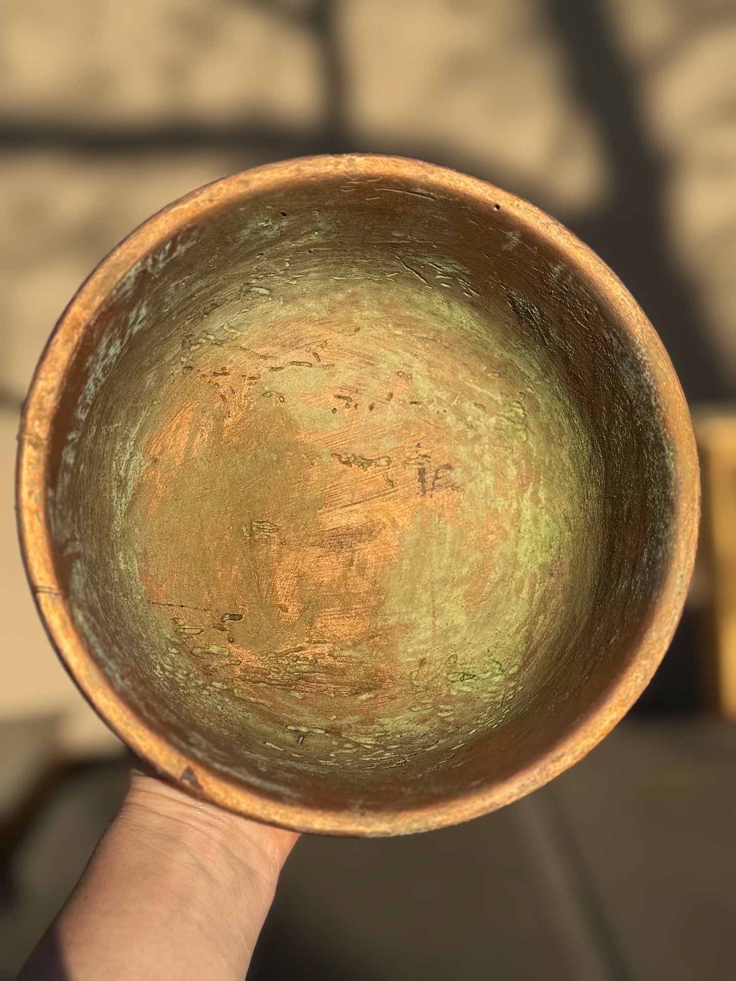 #111 - Willow Bowl with Copper Patina Finish