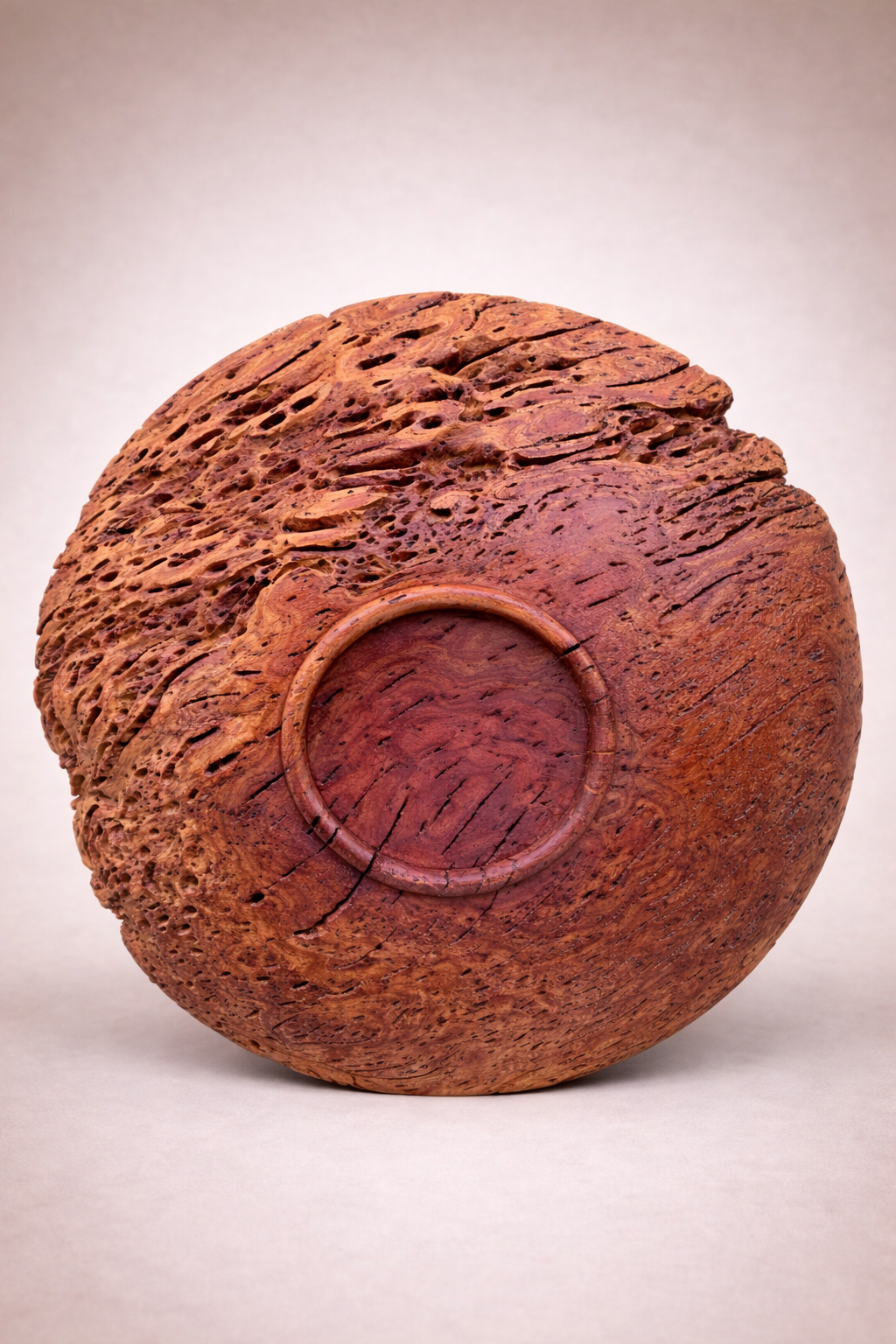 #199 - XL Salmon Gum Burl Platter