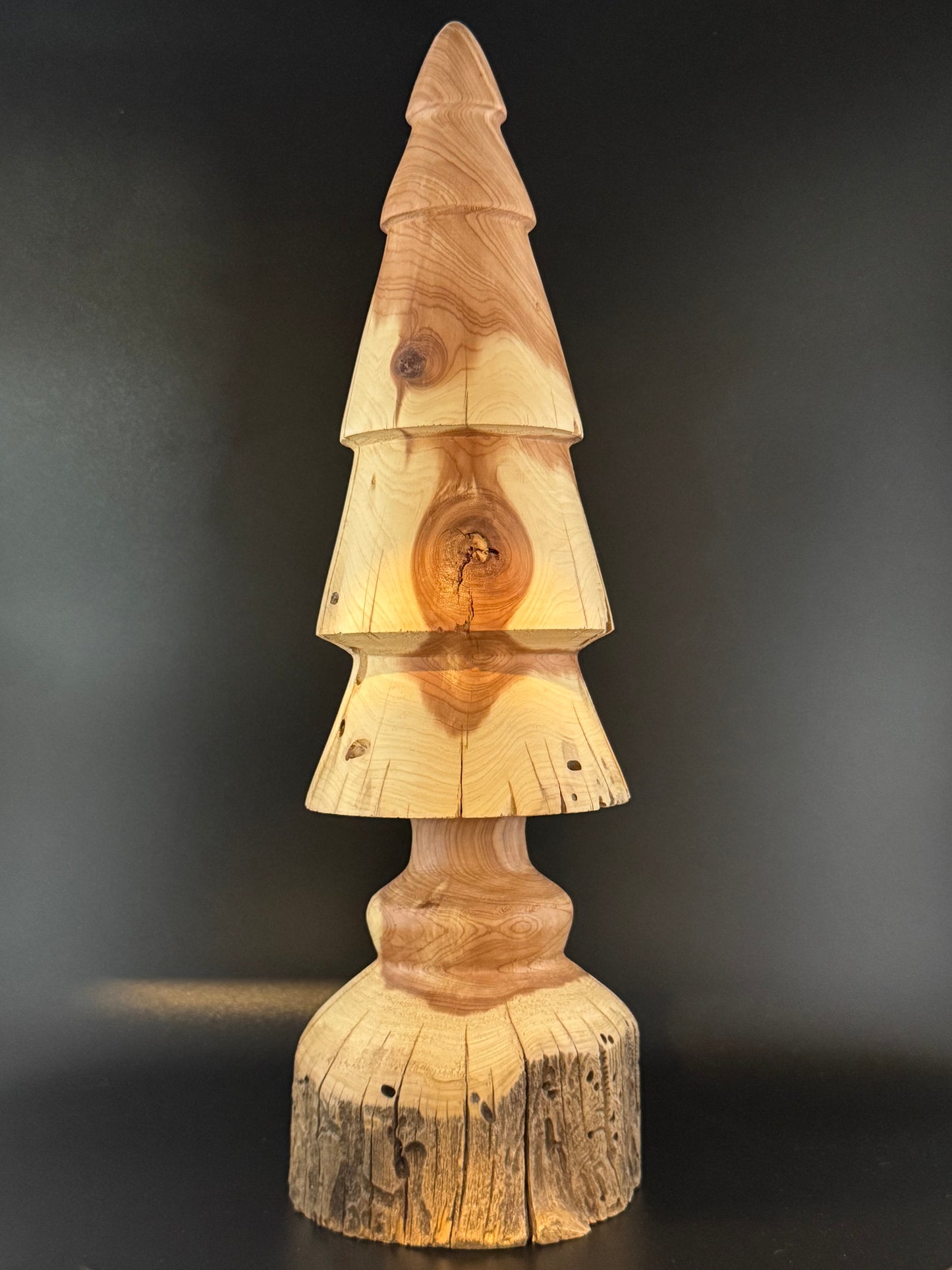 #16 12" Tall Rustic Cedar Tree