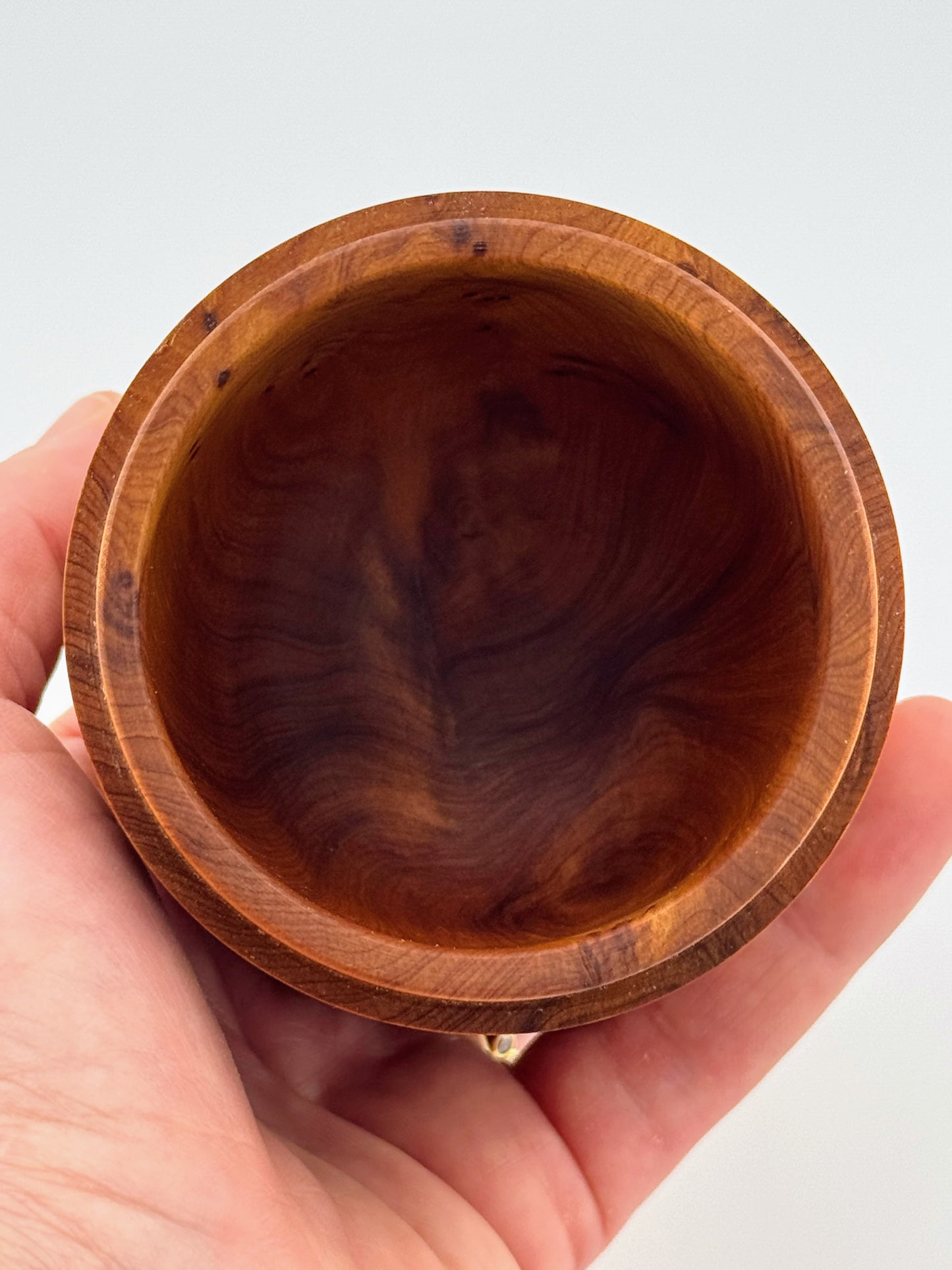 #7 Thuya Burl and Walnut Box