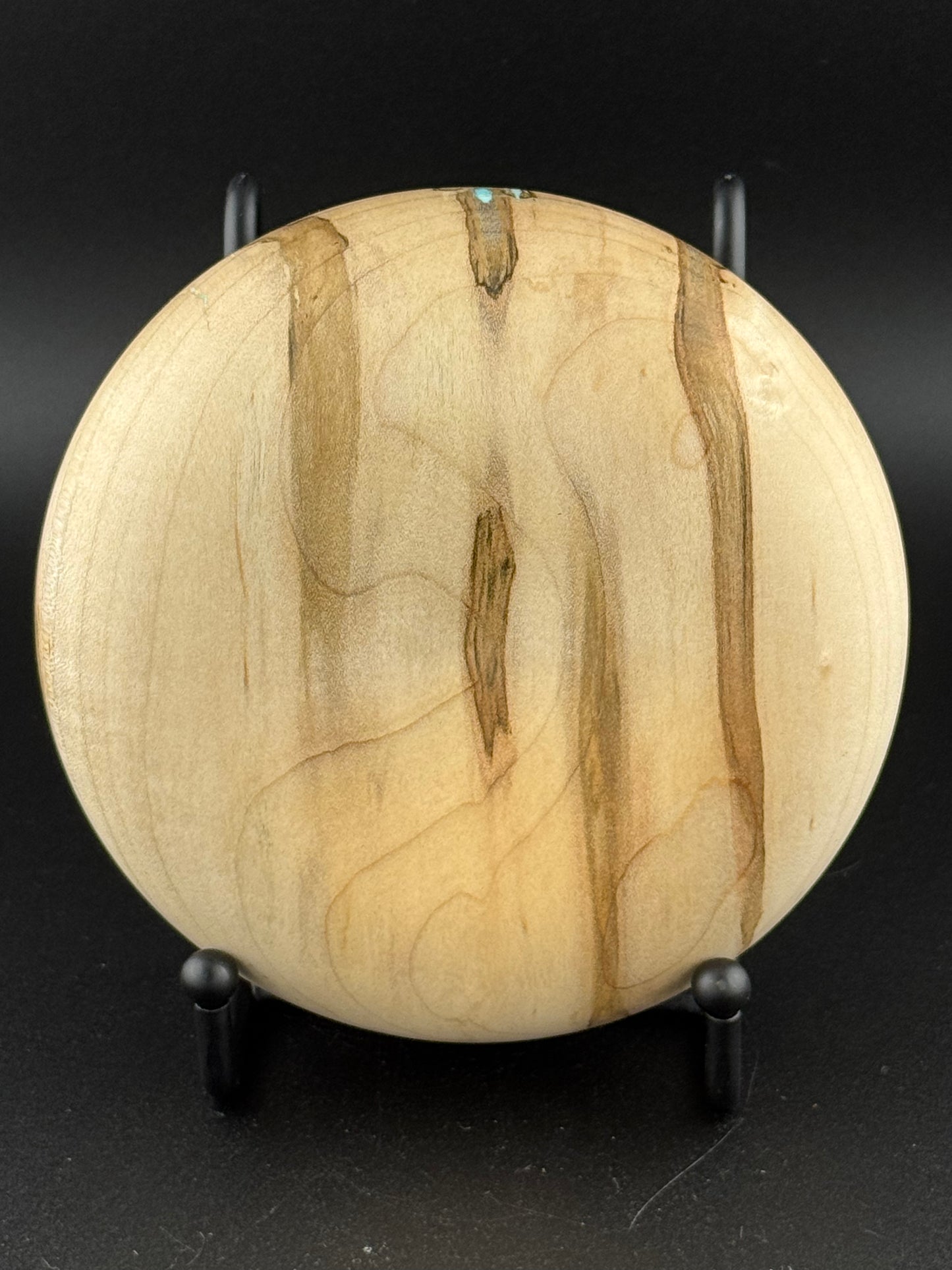 Ambrosia Maple Pillow with Turquoise Inlay