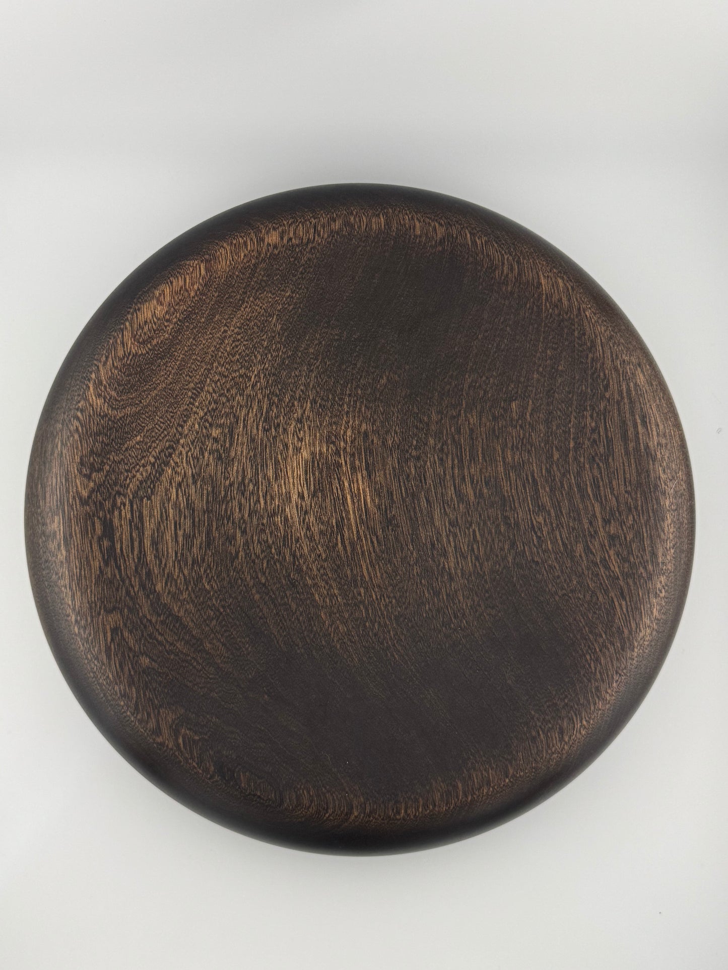 Large Ebonized Sapele Pillow Platter