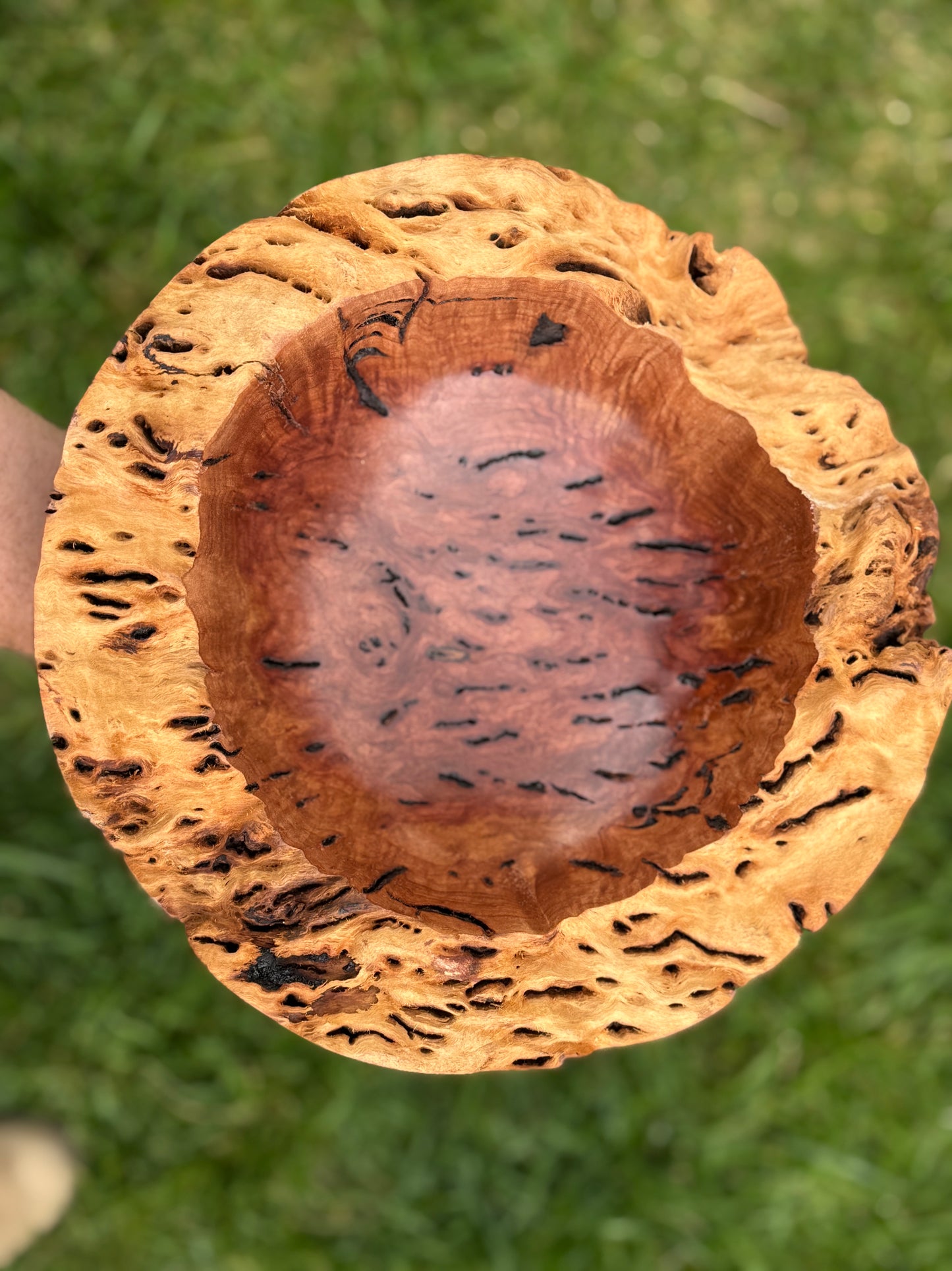 #119 - Salmon Gum Burl Bowl