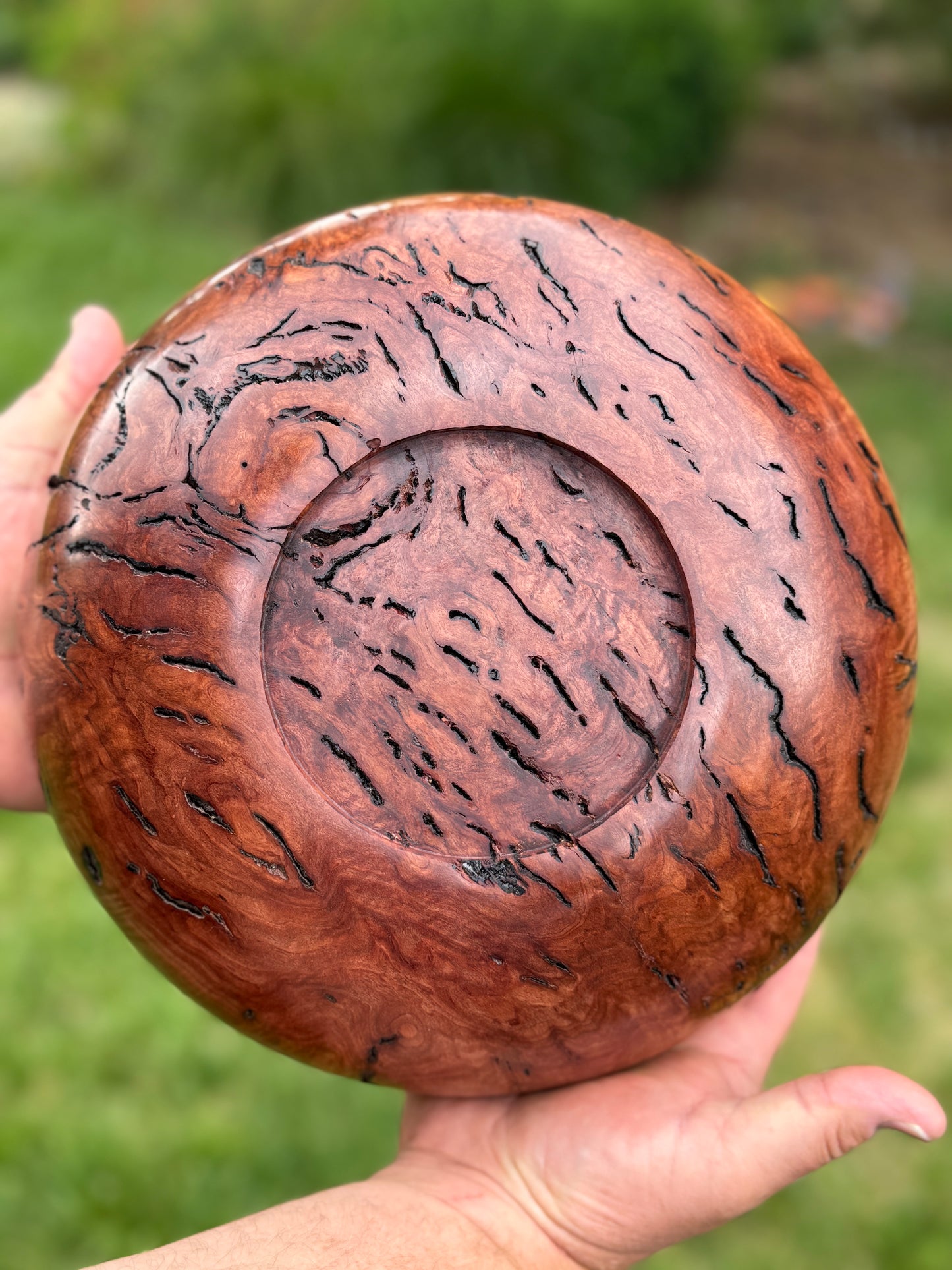 #119 - Salmon Gum Burl Bowl