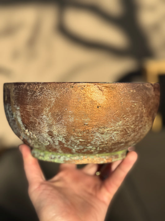 #111 - Willow Bowl with Copper Patina Finish