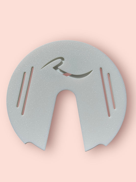 #85 - Ride the Bevel 3D Printed Pizza Cutter cover - WHITE