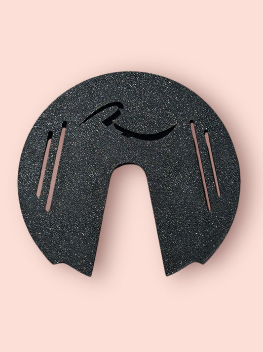 #84 - Ride the Bevel 3D Printed Pizza Cutter cover - BLACK