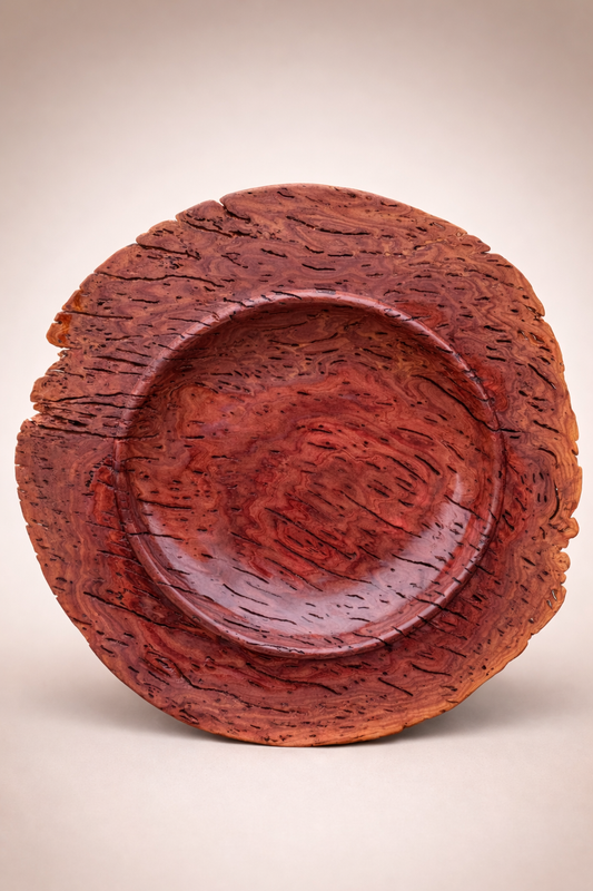 #199 - XL Salmon Gum Burl Platter